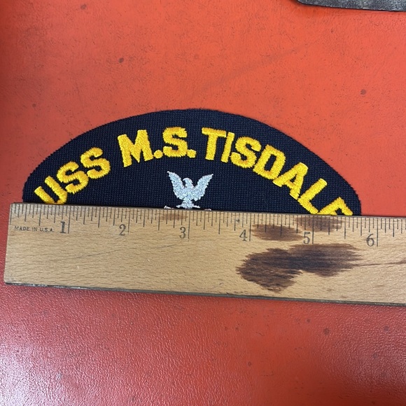 USS M.S. TISDALE FFG-27 patch - Picture 3 of 4